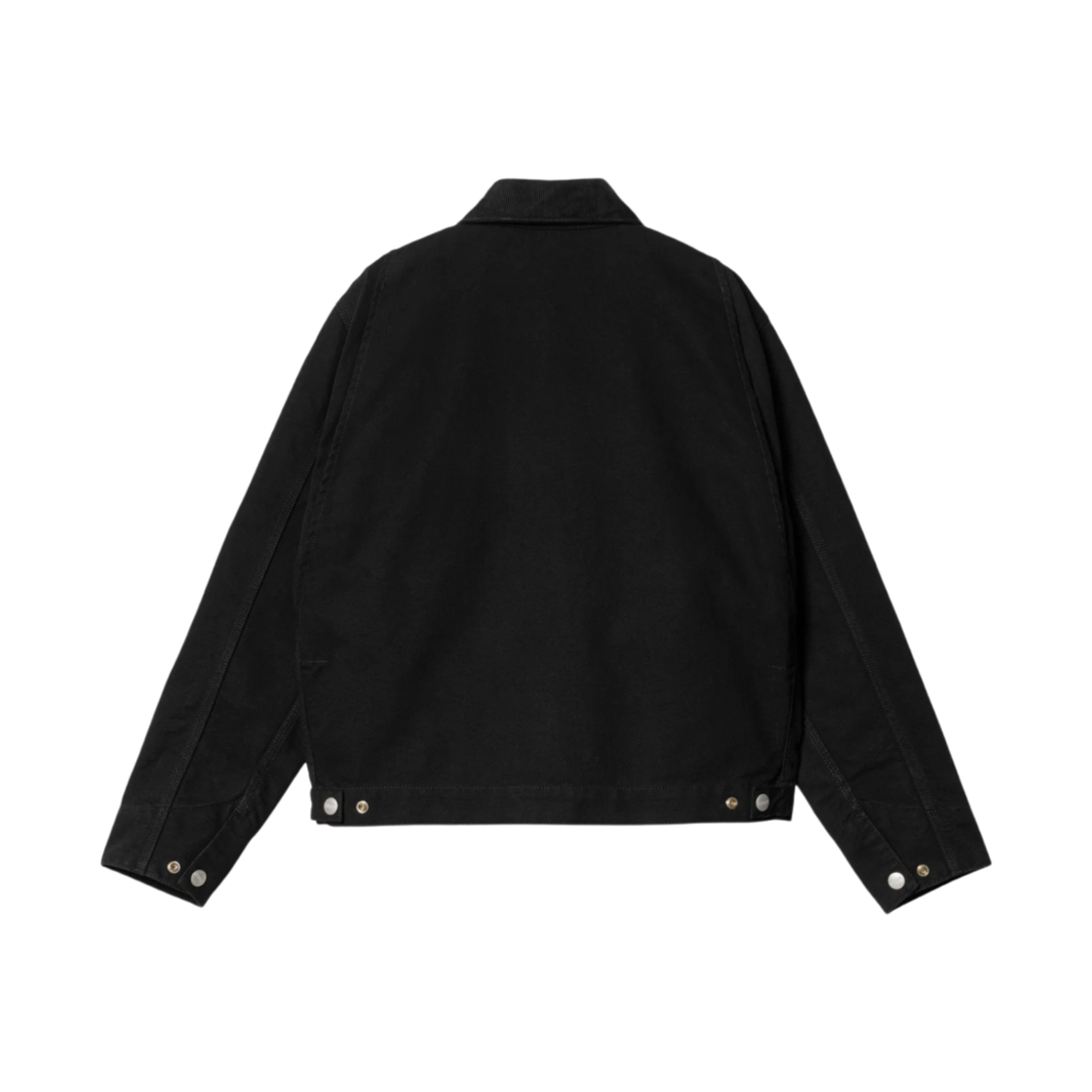 (W) 칼하트 WIP 오가닉 코튼 디어본 캔버스 OG 디트로이트 자켓 블랙 - 스프링((W) Carhartt WIP Organic Cotton Dearborn Canvas OG Detroit Jacket Black - Spring) - 2