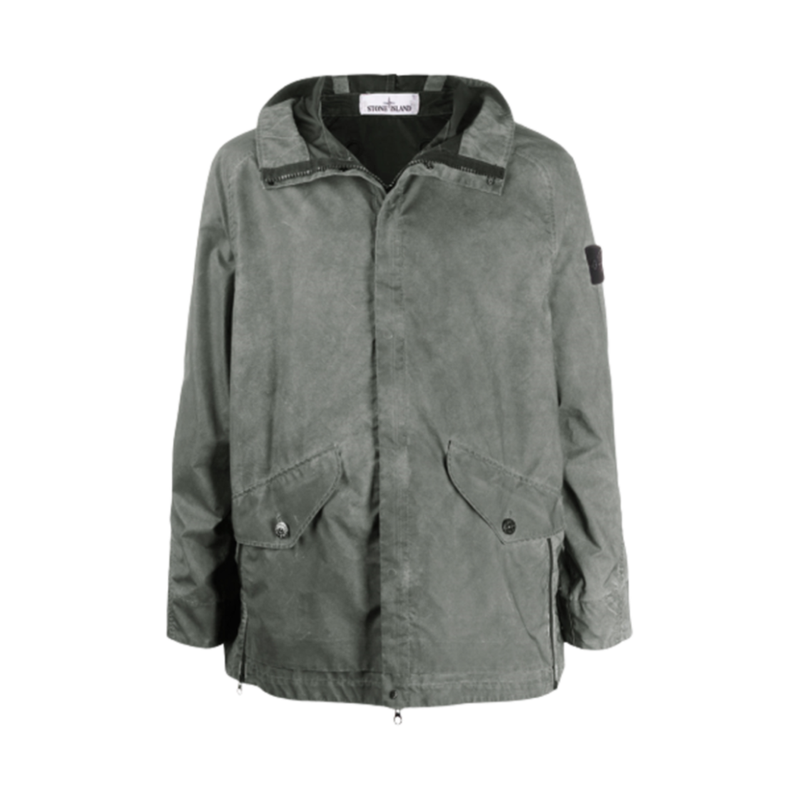 스톤 아일랜드 42599 멤브라나 리플렉티브 후드 자켓 다크 그레이 - 20SS(Stone Island 42599 Membrana Reflective Hooded Jacket Dark Grey - 20SS) - 1