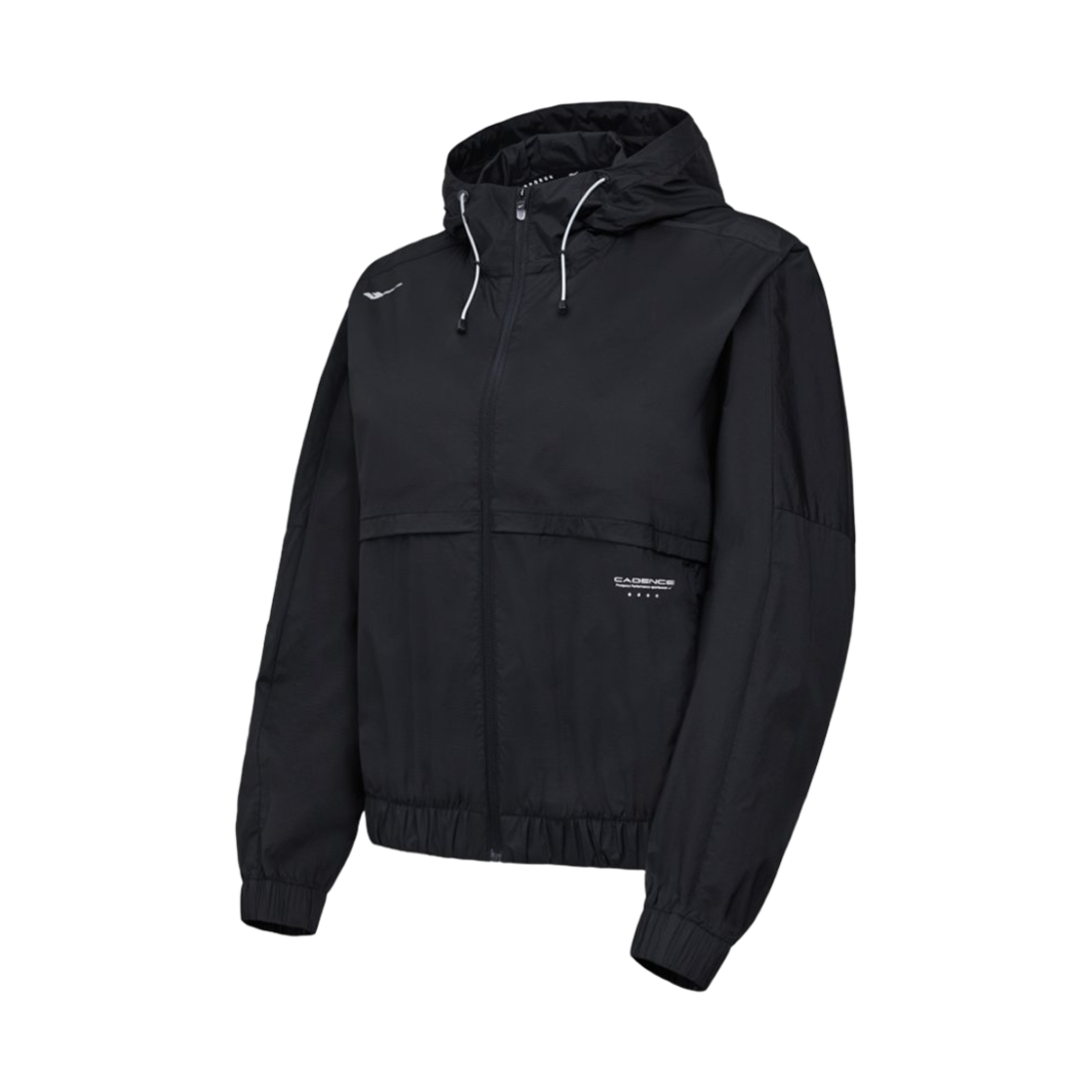 프로-스펙스 후디드 가오리 핏 통기 러닝 자켓 블랙(PRO-SPECS Hooded Breathable Running Jacket Black)