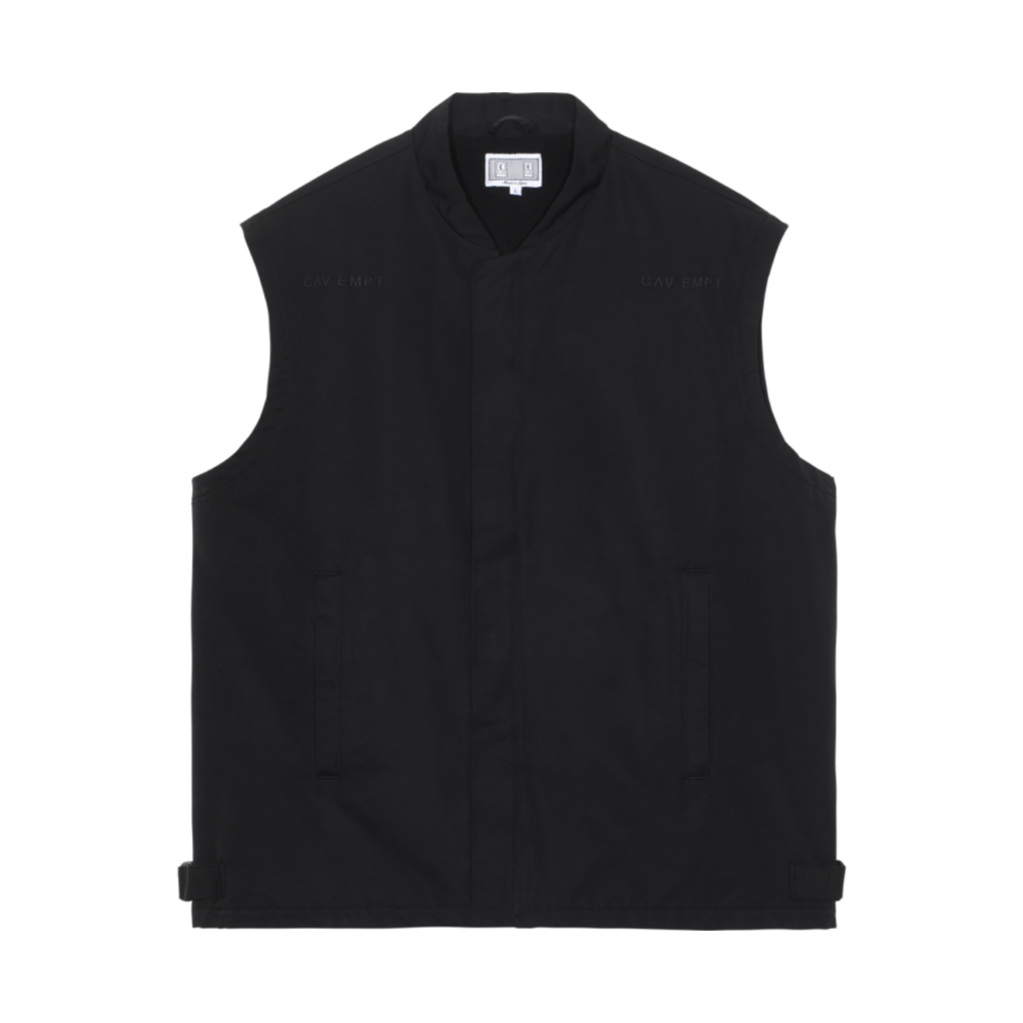 - Cav Empt Fleece Lining Vest Black - 23SS