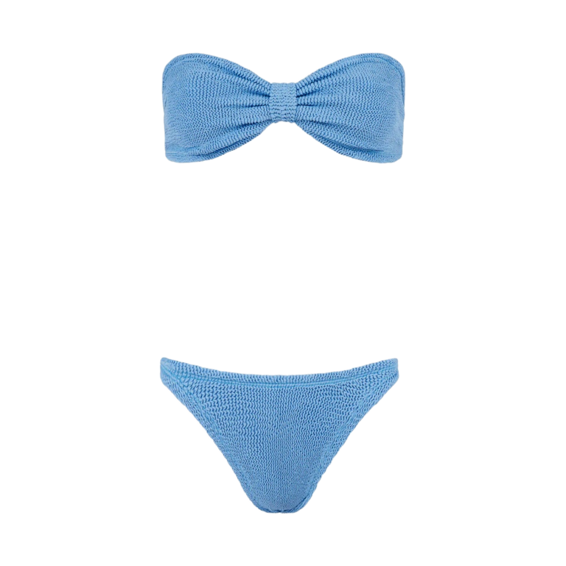(W) 훈자 지 진 비키니 콘플라워 블루((W) Hunza G Jean Bikini Cornflower Blue)
