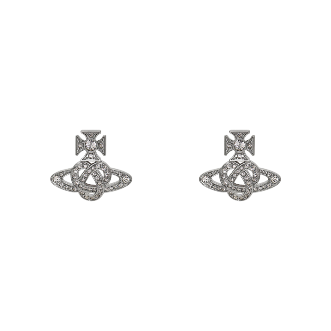 (W) 비비안 웨스트우드 라우딜리아 오브 이어링 실버