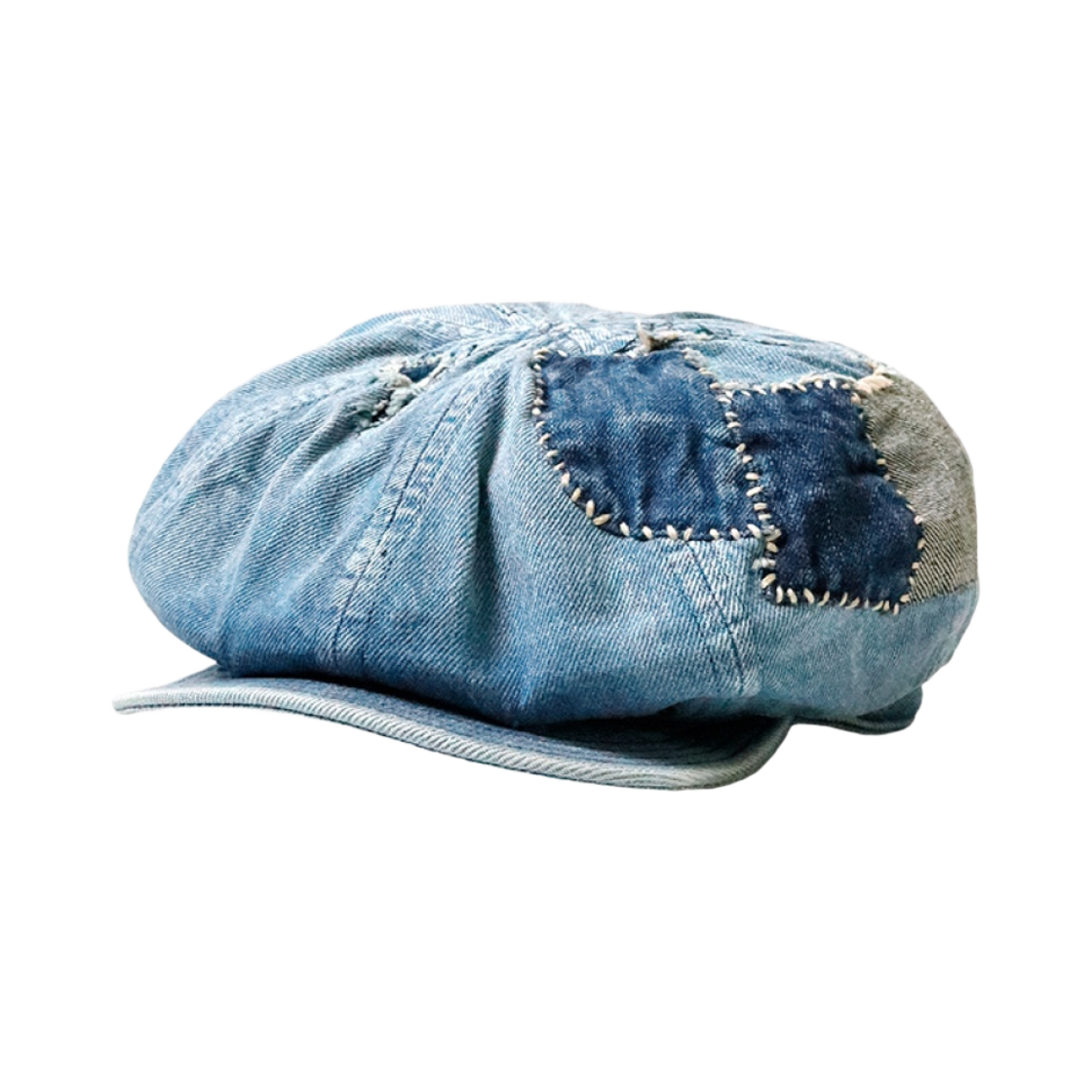 캐피탈 12.5온즈 데님 버드 햇 인디고(Kapital 12.5 oz. Denim Bird Hat Indigo)