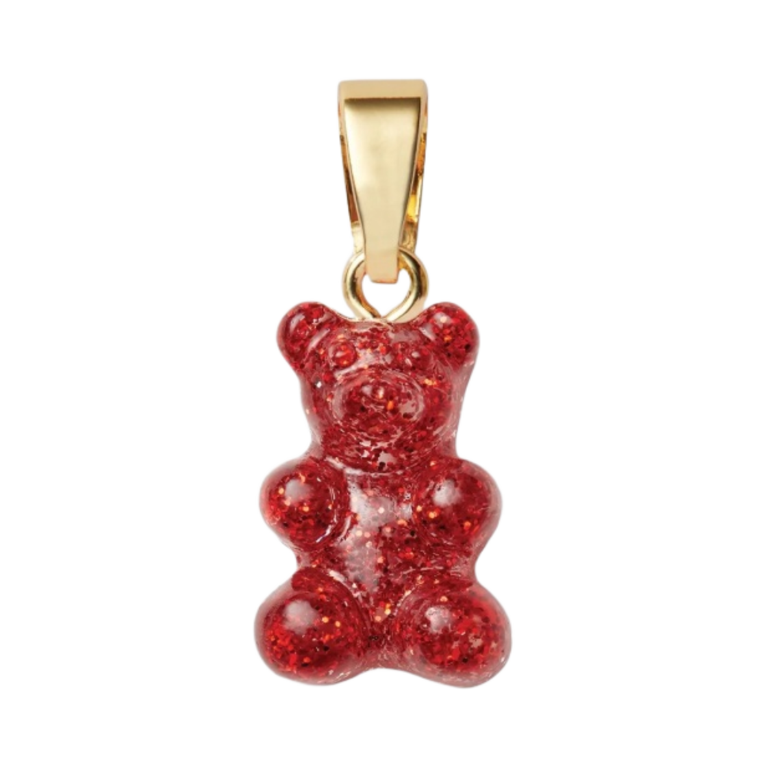 크리스탈 헤이즈 노스텔지아 베어 클래식 커넥터 골드 레드 벨벳(Crystal Haze Nostalgia Bear with Classic Connector Gold Red Velvet) - 2