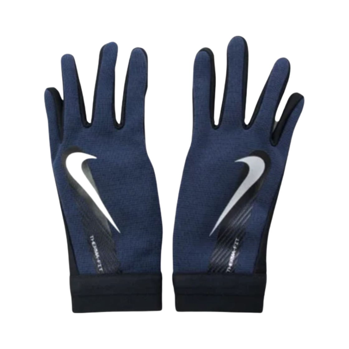 (키즈) 나이키 써마핏 아카데미 풋볼 글러브 네이비((Kids) Nike Therma-Fit Academy Football Gloves Navy) - 1