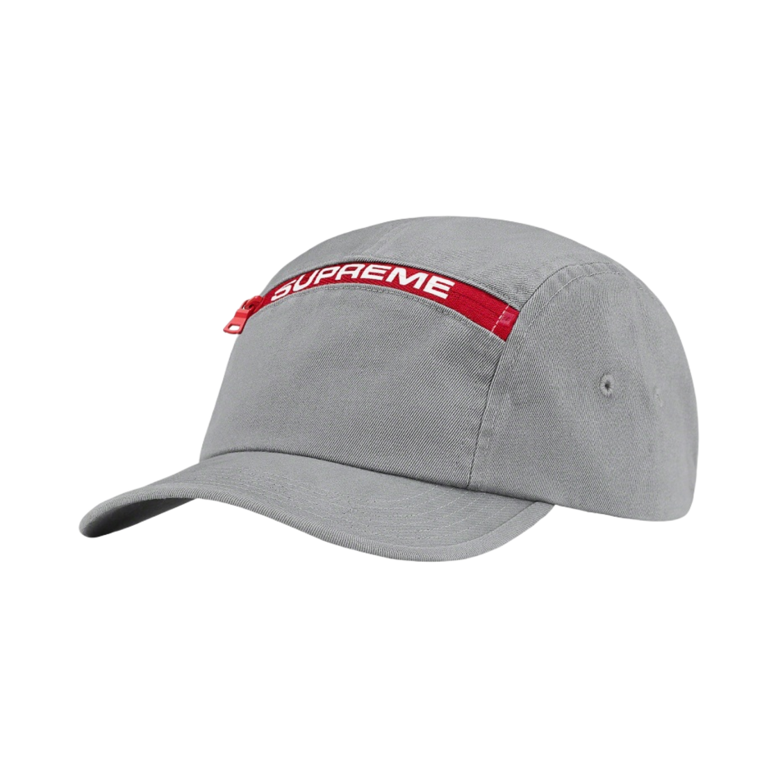 - Supreme Top Zip Camp Cap Grey - 21FW