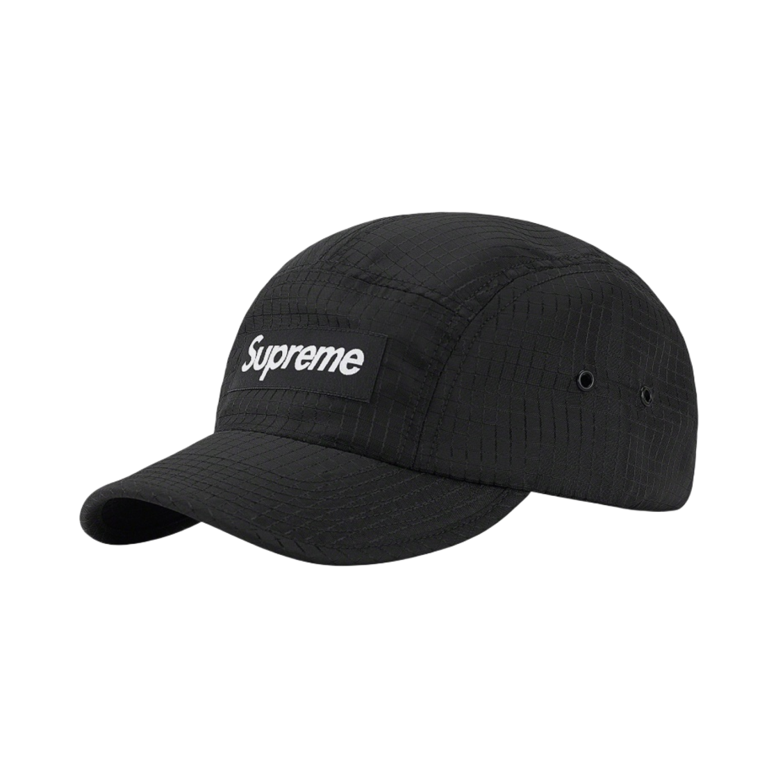 슈프림 카모 립스탑 캠프캡 블랙 - 21FW