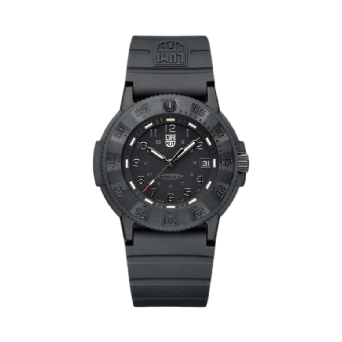 루미녹스 오리지널 EVO 시리즈 43mm 제뉴인 러버 블랙(Luminox Original EVO Series 43mm Genuine Rubber Black)