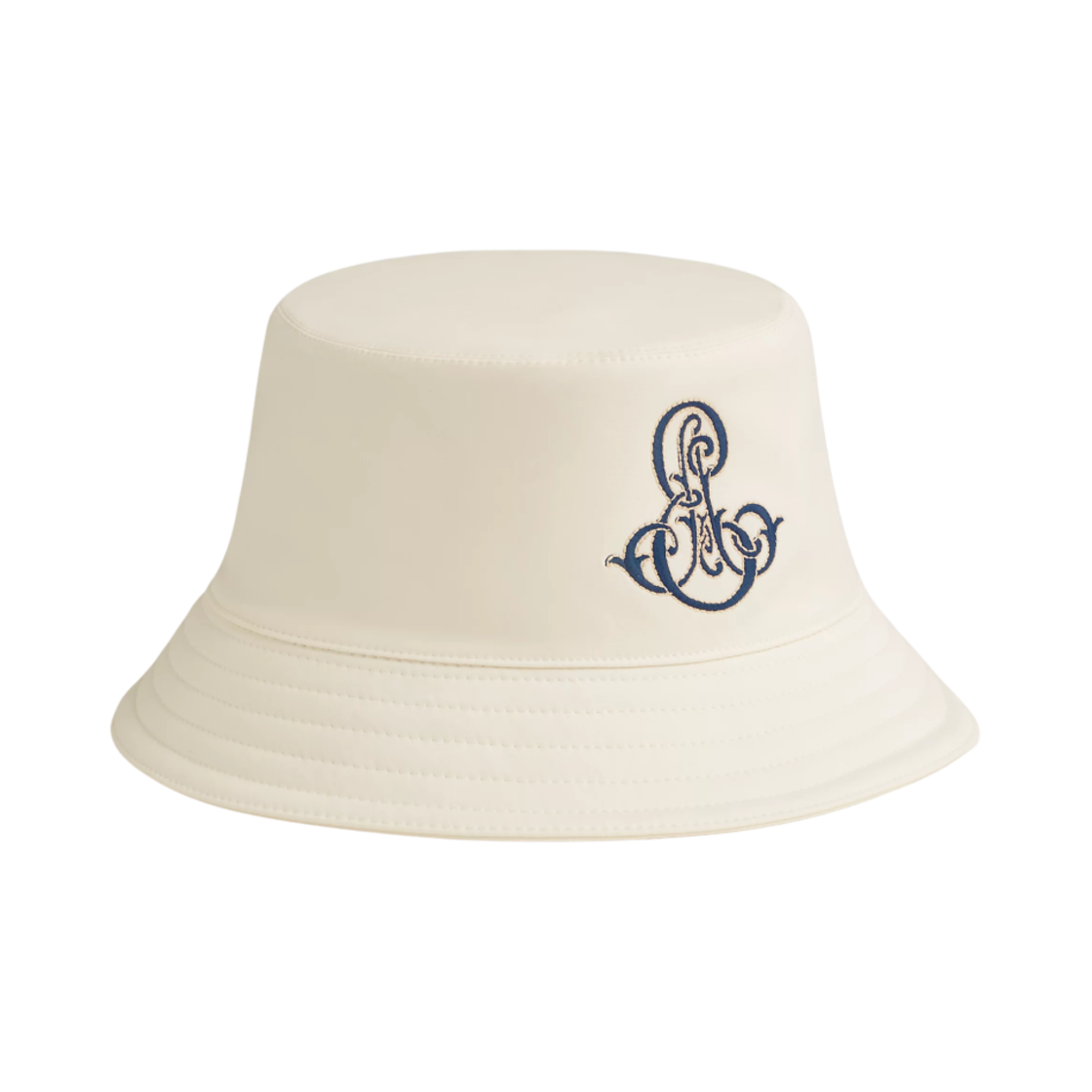 H241057NA3 (W) Hermes Harper Emile Bucket Hat Cotton Twill & Blanc Naturel