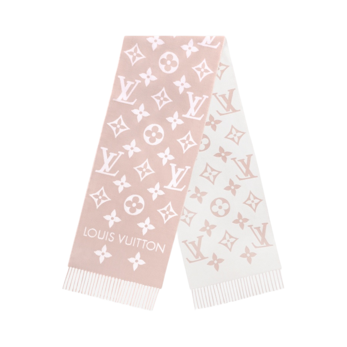 M77854 Louis Vuitton LV Essential Muffler Beige Rose
