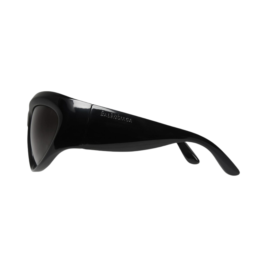 발렌시아가 랩 D-프레임 선글라스 블랙(Balenciaga Wrap D-Frame Sunglasses Black) - 3