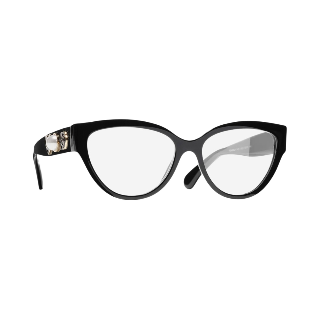 샤넬 캣아이 프레임 아세테이트 & 블랙(Chanel Cat Eye Eyeglasses Acetate & Black) - 2