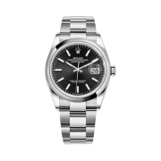 Rolex Datejust 36mm 126200 Bright Black Oyster