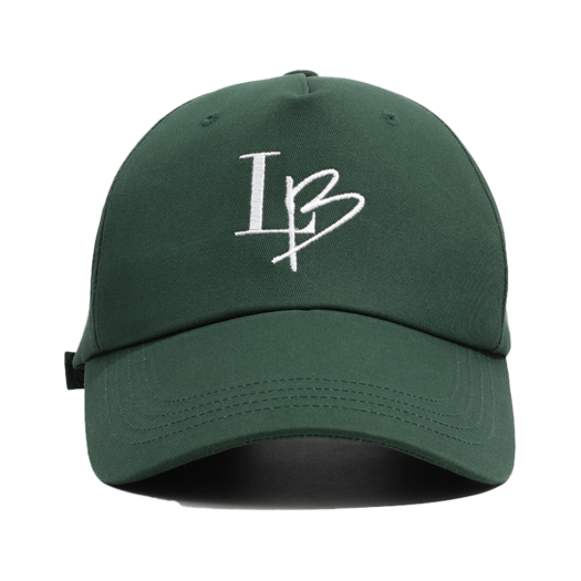 LB202503C1 Libilly LB Oversized  Green Ball Cap Black