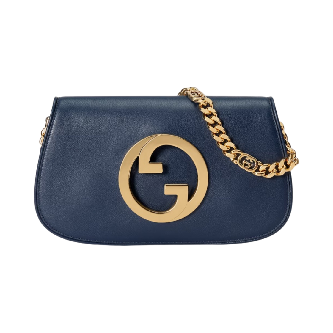 구찌 블론디 스몰 숄더백 블루 레더(Gucci Blondie Small Shoulder Bag Blue Leather) - 1