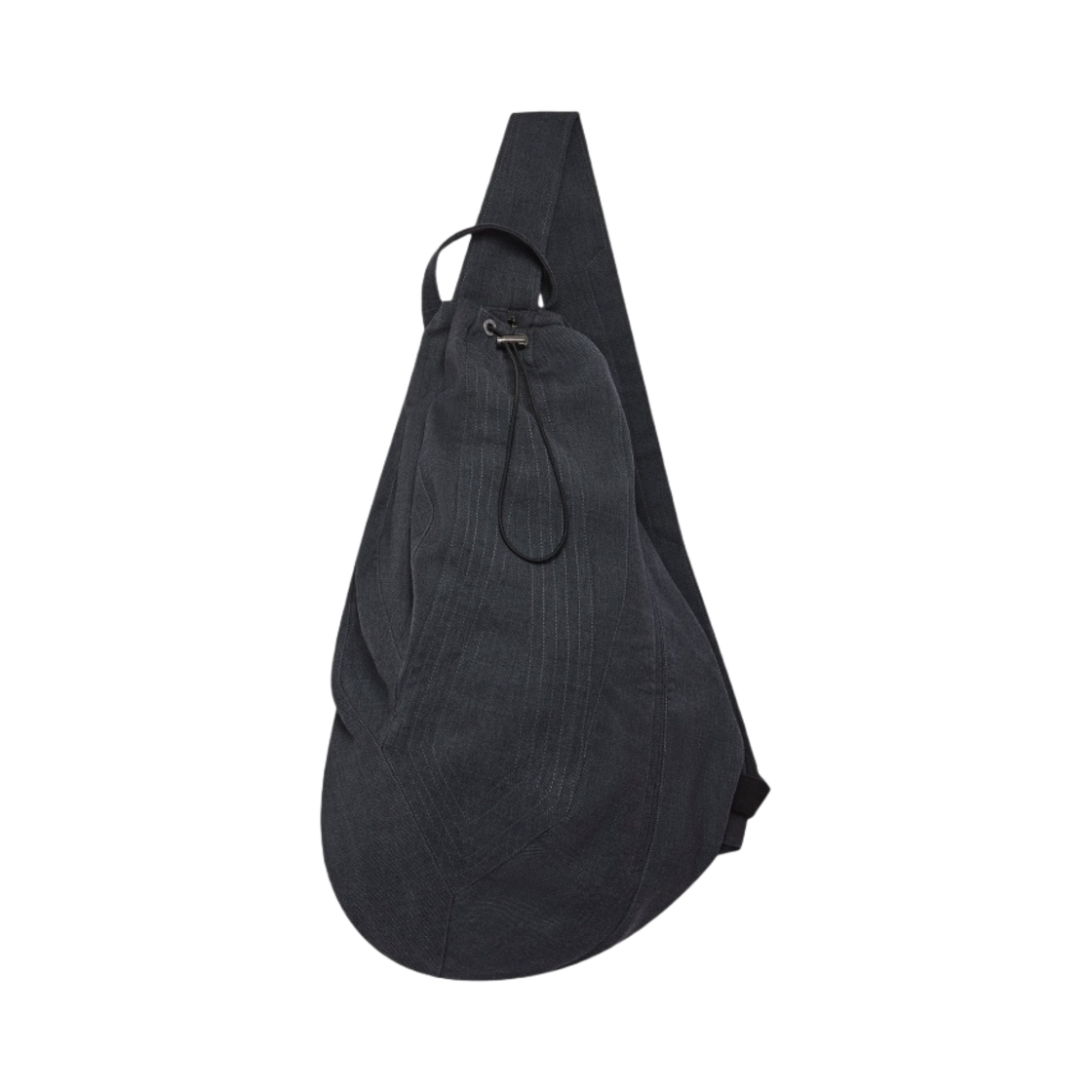 KKAW23BG01-89 Kiko Kostadinov Solo Crossbody Bag Shadow Grey Black