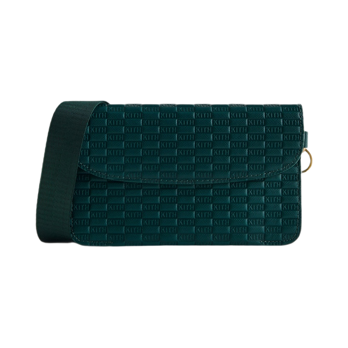 KHM040140-329 Kith Monogram Double Pouch Crossbody Bag Chronicle