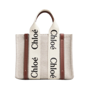 Chloe Woody Small Tote Bag Brown