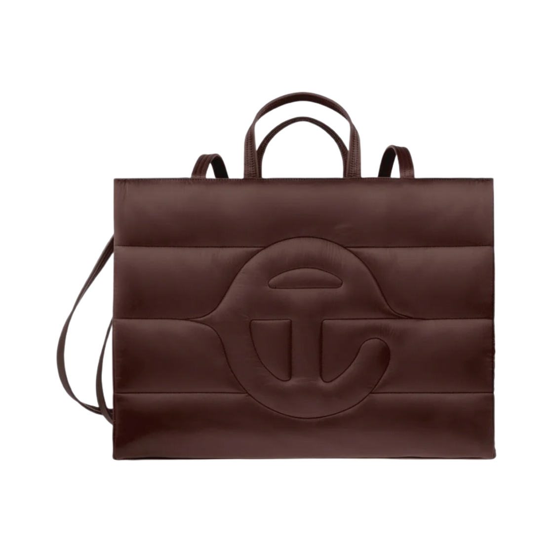 텔파 라지 퍼프 쇼퍼 초콜릿(Telfar Large Puff Shopper Chocolate) - 1
