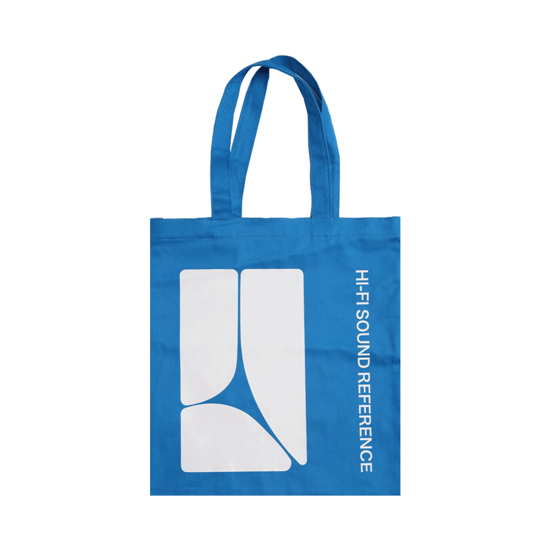 하이파이 사운드 레퍼런스 로고 에코백 블루(Hifi Sound Reference Logo Eco Bag Blue)