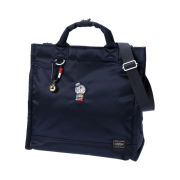 Porter x Doraemon 2Way Tote Bag Navy