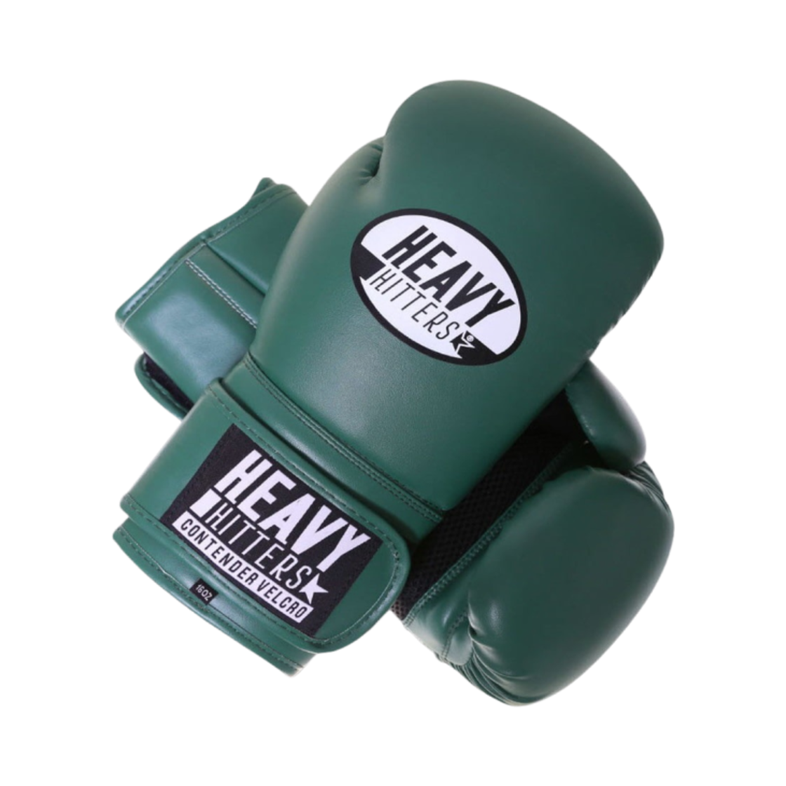 헤비히터 컨텐더 벨크로 복싱 글러브 그린(Heavy Hitter Contender Velcro Boxing Gloves Green)