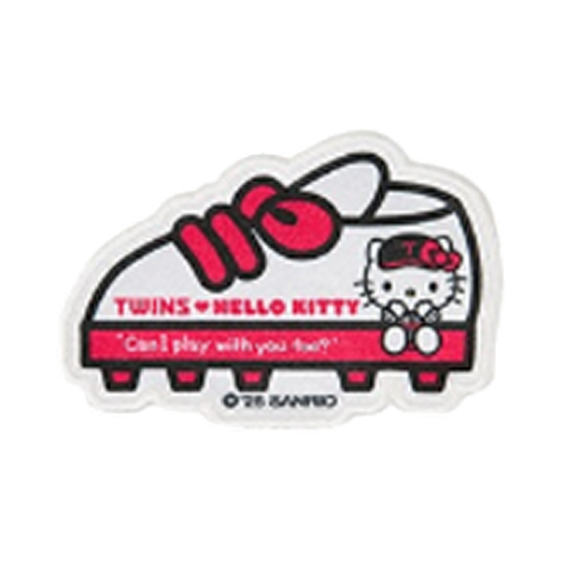 LG 트윈스 x 헬로 키티 열접착패치 스파이크(LG Twins x Hello Kitty Heat Seal Patch Spike)
