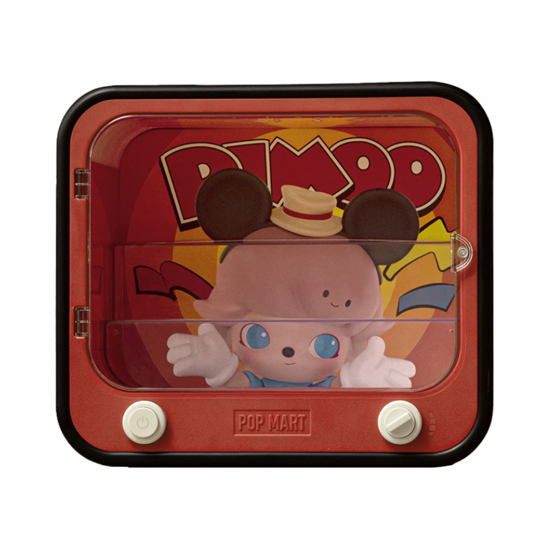 팝마트 디무 월드 x 디즈니 시리즈 TV 루미너스 디스플레이 컨테이너(Pop Mart Dimoo World x Disney Series TV Luminous Display Container)