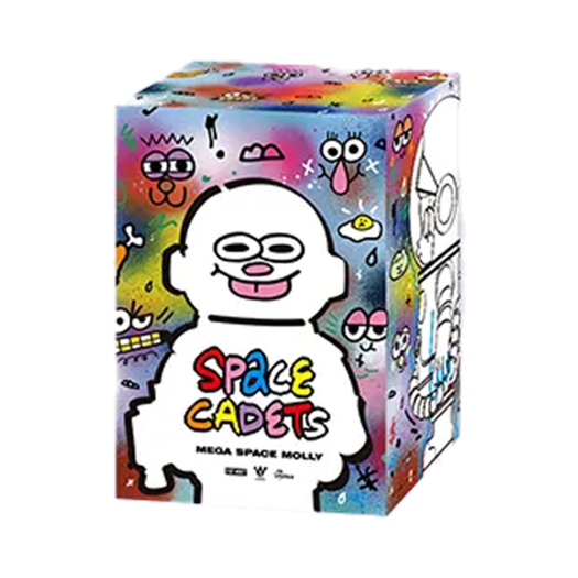 Pop Mart Mega Space Molly 400% Jon Burgerman Space Cadets Series Figures (1 Blind Box)