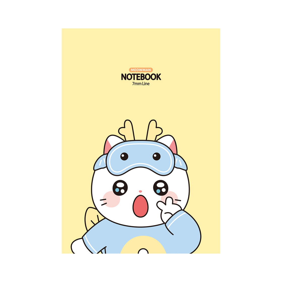 냐한남자 B5제본노트 용용 춘배(Meow Man B5 Binding Note YongyongChunbae)