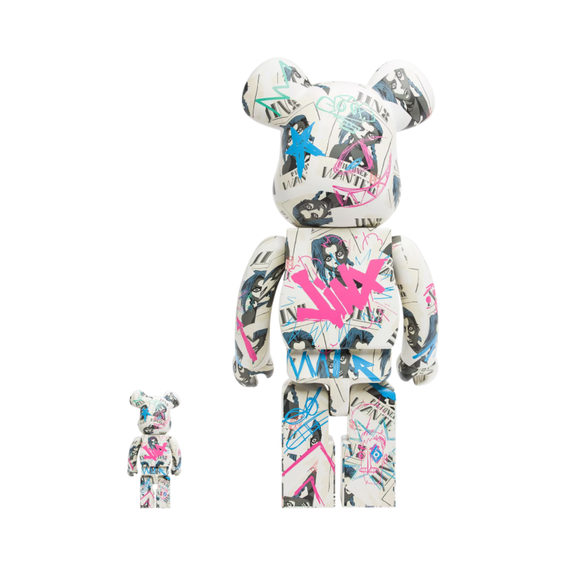 베어브릭 아케인 징크스 현상수배 포스터 100% & 400% 세트(Bearbrick Arcane Jinx Wanted Poster 100% & 400% Set) - 2