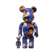 Bearbrick Andy Warhol's Muhammad Ali 100% & 400% Set
