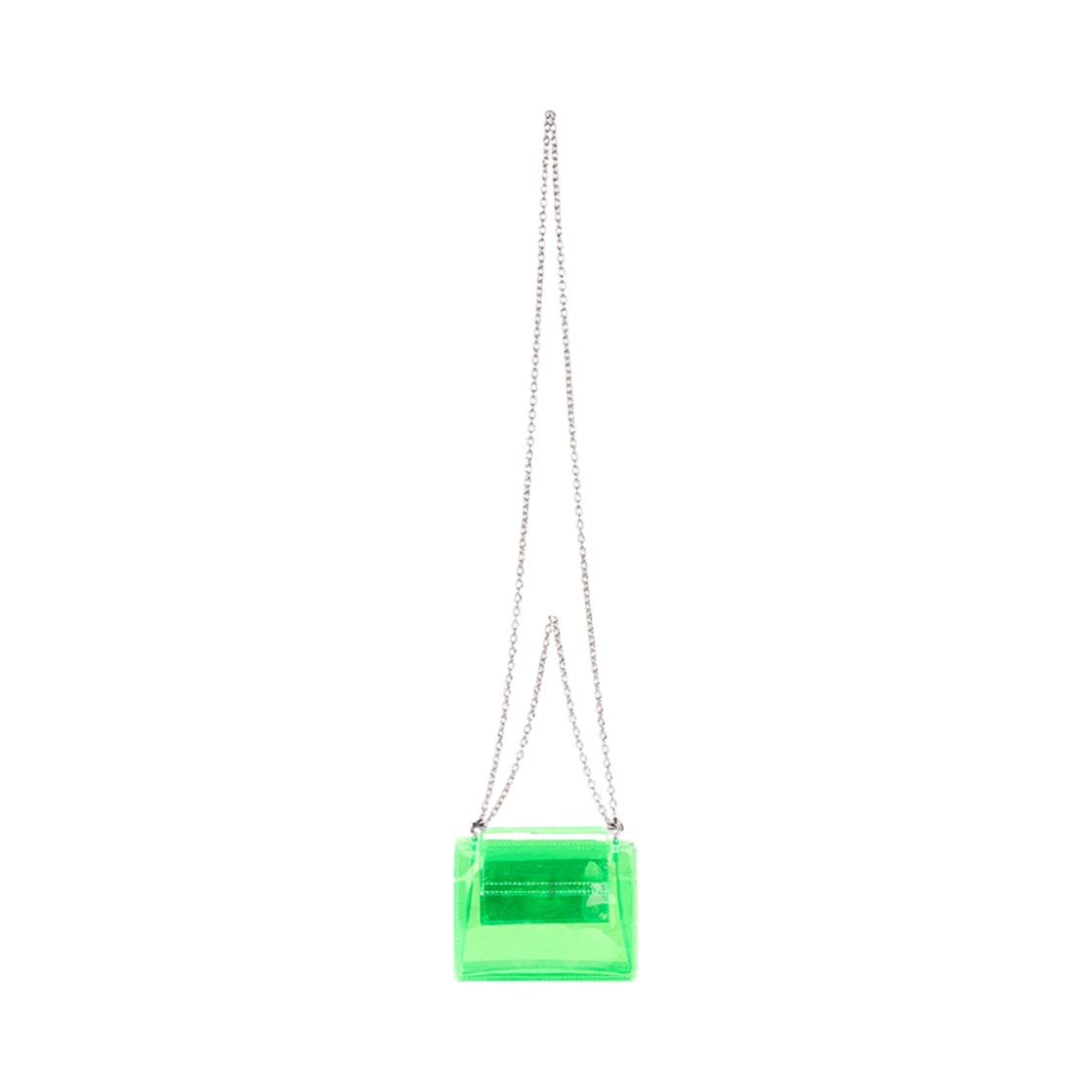 마뗑킴 아코디언 젤리 미니백 그린(Matin Kim Accordion Jelly Mini Bag Green) - 2