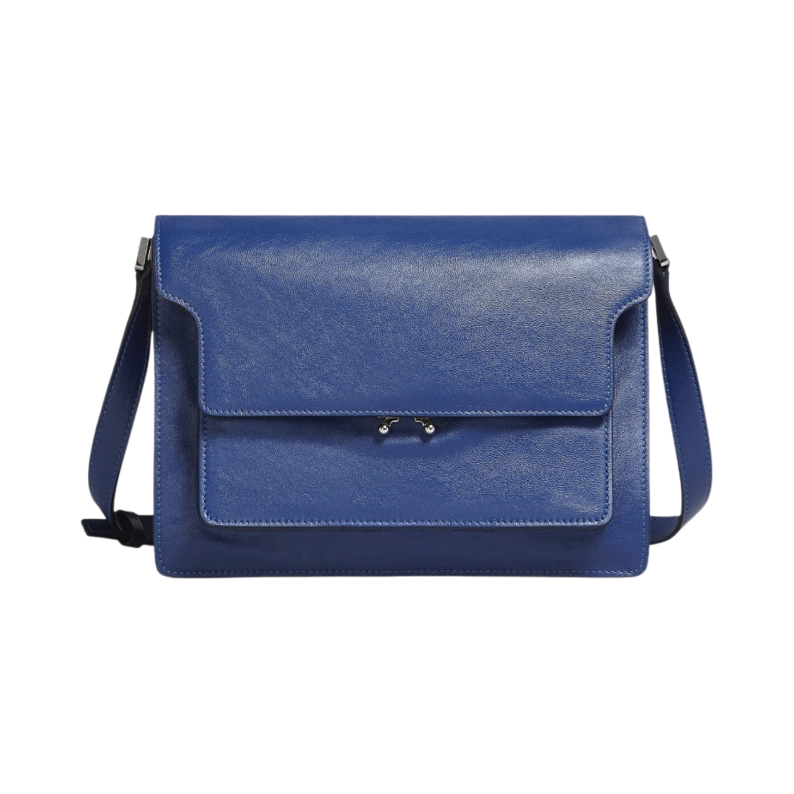 마르니 카프스킨 트렁크 소프트 라지백 코발트(Marni Calfskin Trunk Soft Large Bag Cobalt) - 1