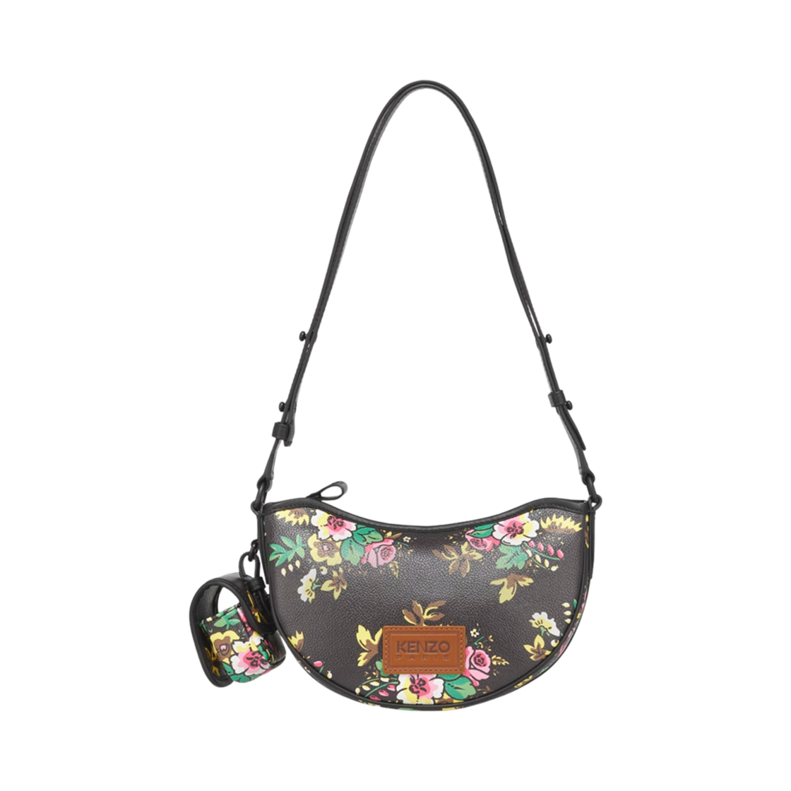 겐조 쿠리어 팝 부케 숄더백 블랙(Kenzo Courier Pop Bouquet Shoulder Bag Black)