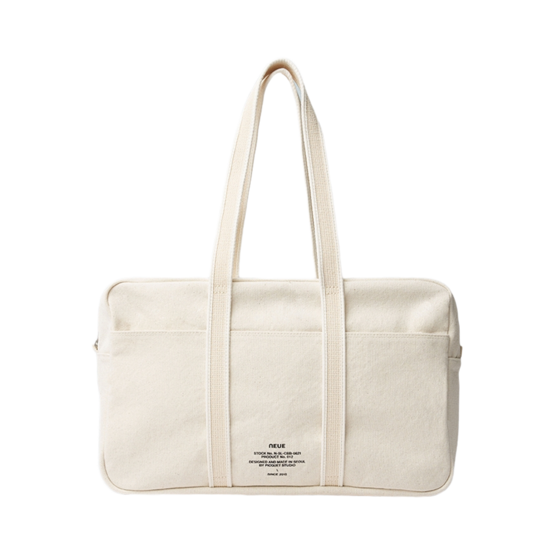 노이에 캔버스 보스턴백 크림(Neue Canvas Boston Bag Cream)