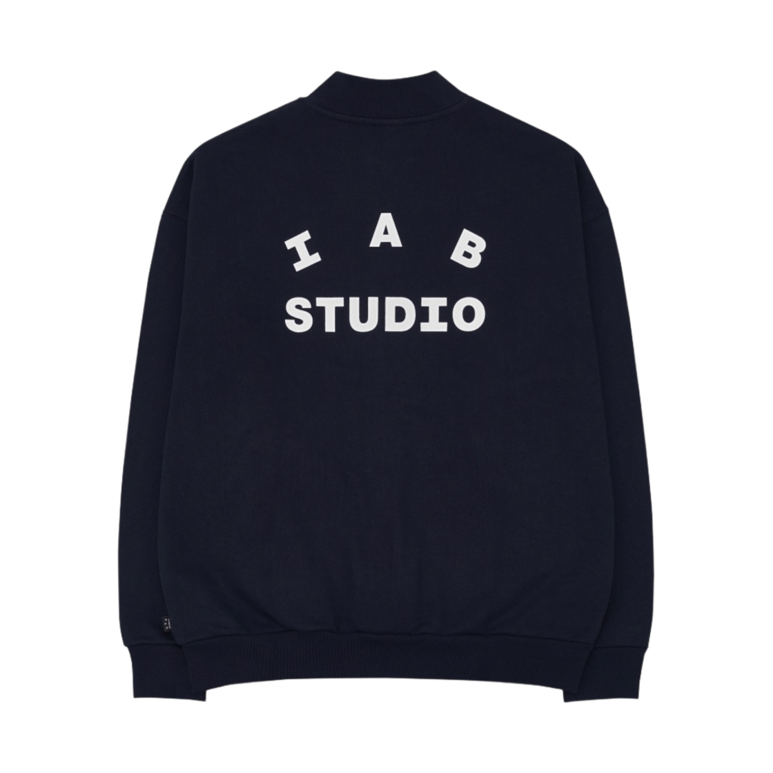 아이앱 코튼 스타디움 자켓 네이비 - 21SS(IAB Studio Cotton Stadium Jacket Navy - 21SS)