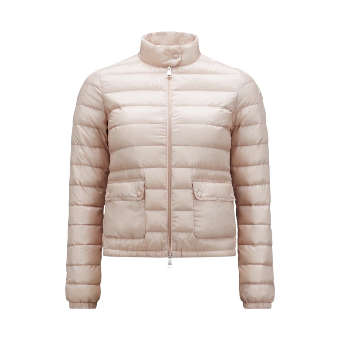 (W) 몽클레르 렌스 쇼트 다운 자켓 라이트 핑크 - 24SS