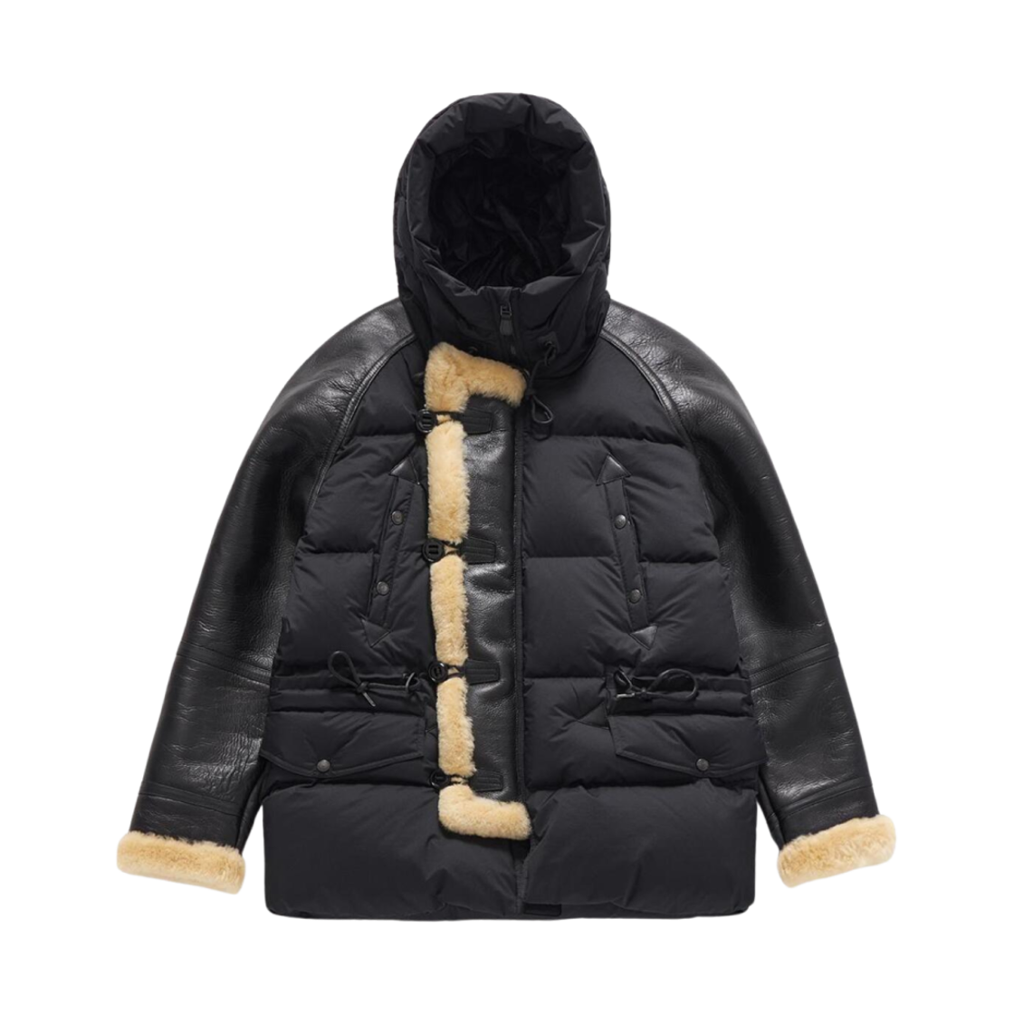- Eastlogue Windstorm Mouton Down Parka Black
