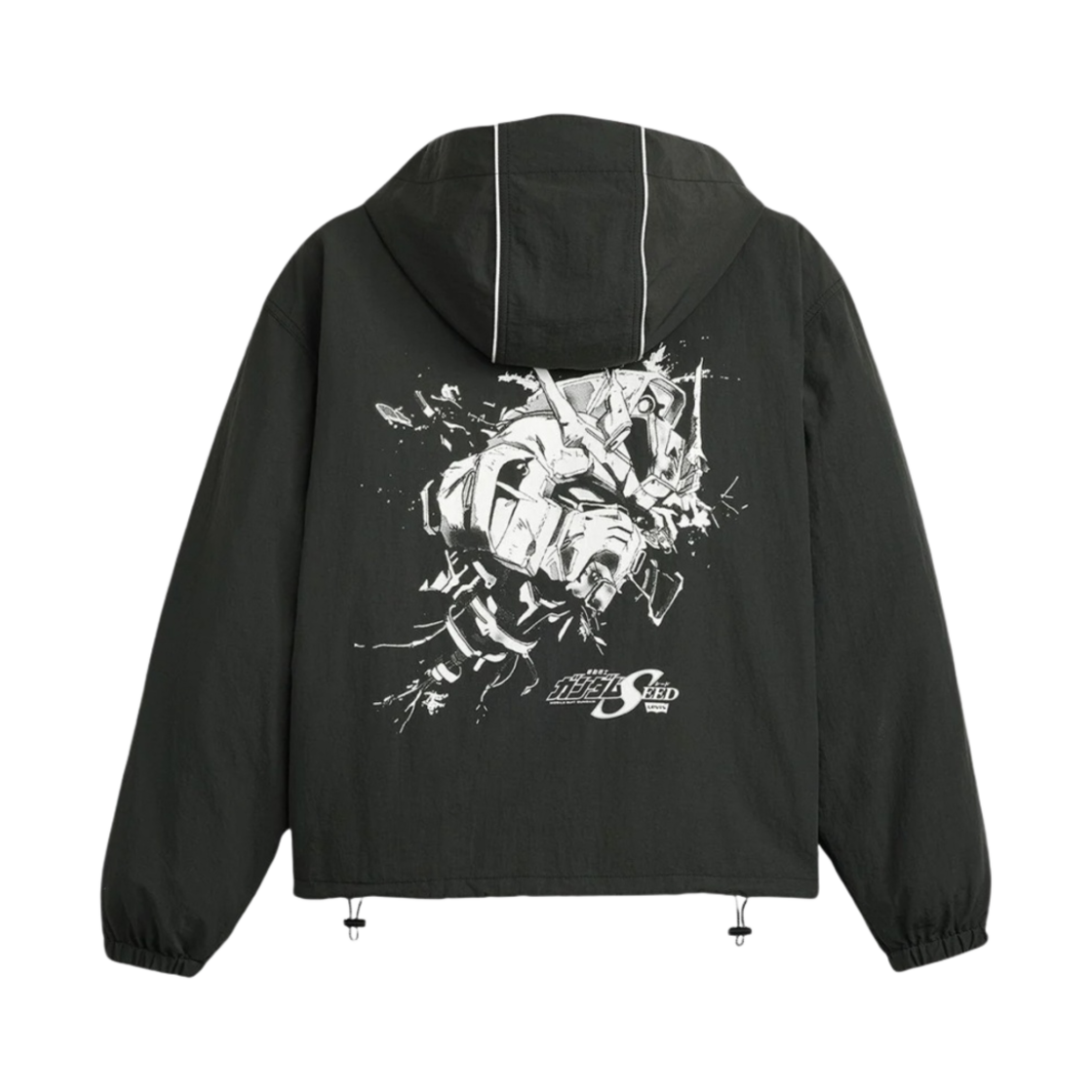 리바이스 x 건담 시드 테크니컬 아노락 블랙 스트라이크 아노락(Levi's x Gundam Seed Technical Anorak Black Strike Anorak) - 2