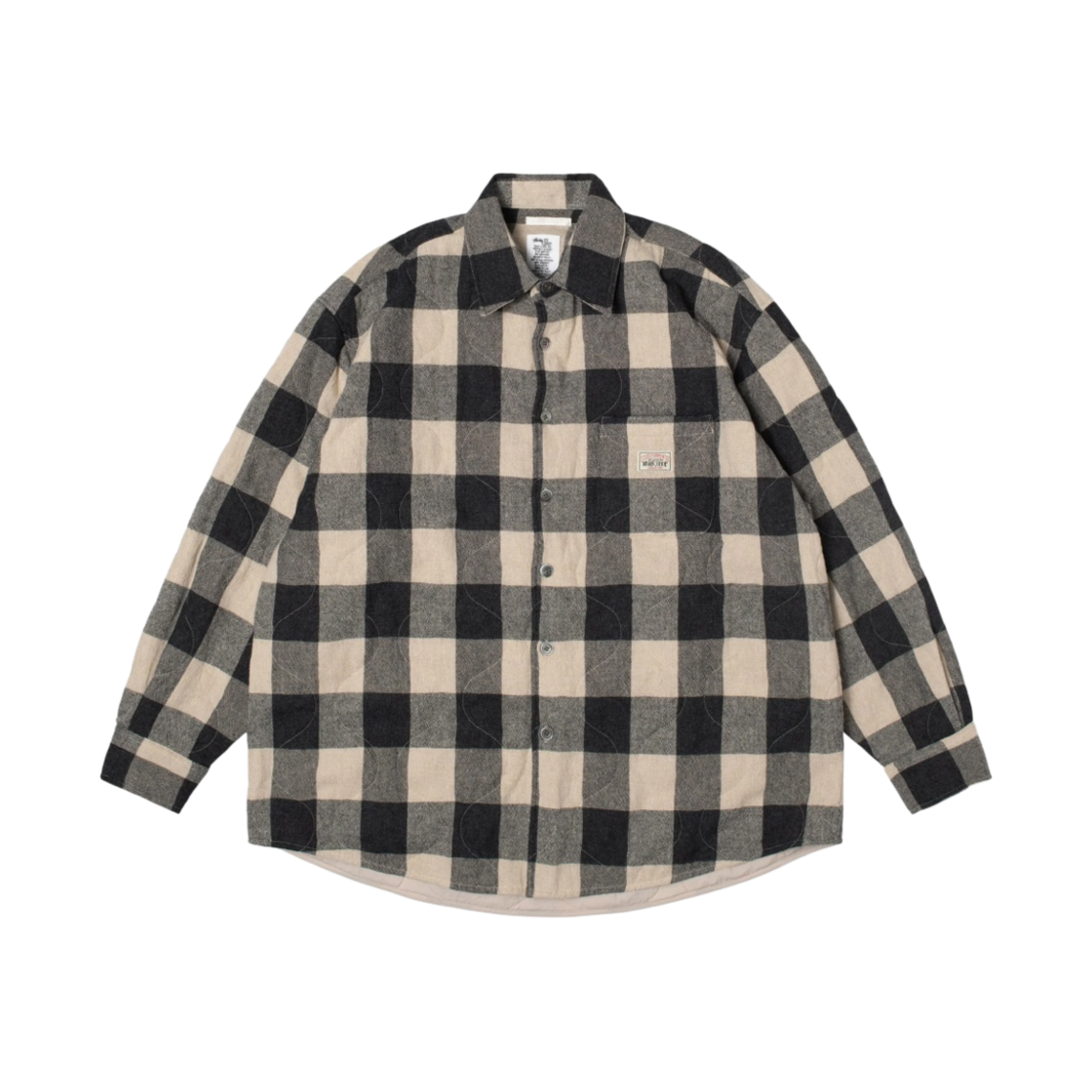 스투시 x 아워레가시 워크샵 보로우드 자켓 그레이 베이지 체크(Stussy x Our Legacy Work Shop Borrowed Jacket Grey Beige Check)
