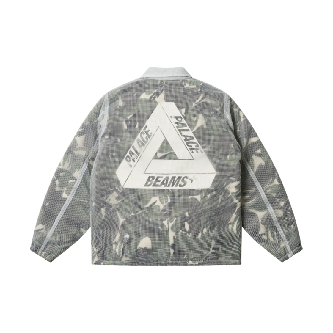 팔라스 x 빔즈 플러스 플리스 코치 자켓 라인드 카모 - 24FW(Palace x Beams Plus Fleece Coach Jacket Lined Camo - 24FW)