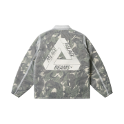 Palace x Beams Plus Fleece Coach Jacket Lined Camo - 24FW