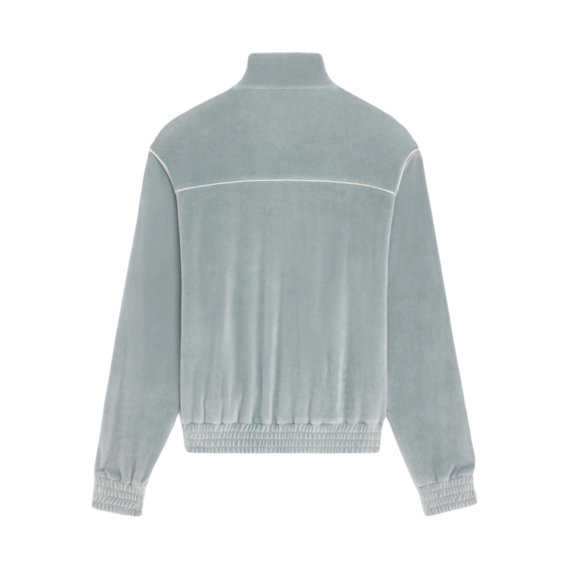 셀린느 트리옹프 트랙수트 자켓 인 벨벳 저지 글레이즈(Celine Triomphe Tracksuit Jacket in Velvet Jersey Glaise) - 2