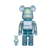 Bearbrick x X-girl 2021 100% & 400% Set Blue