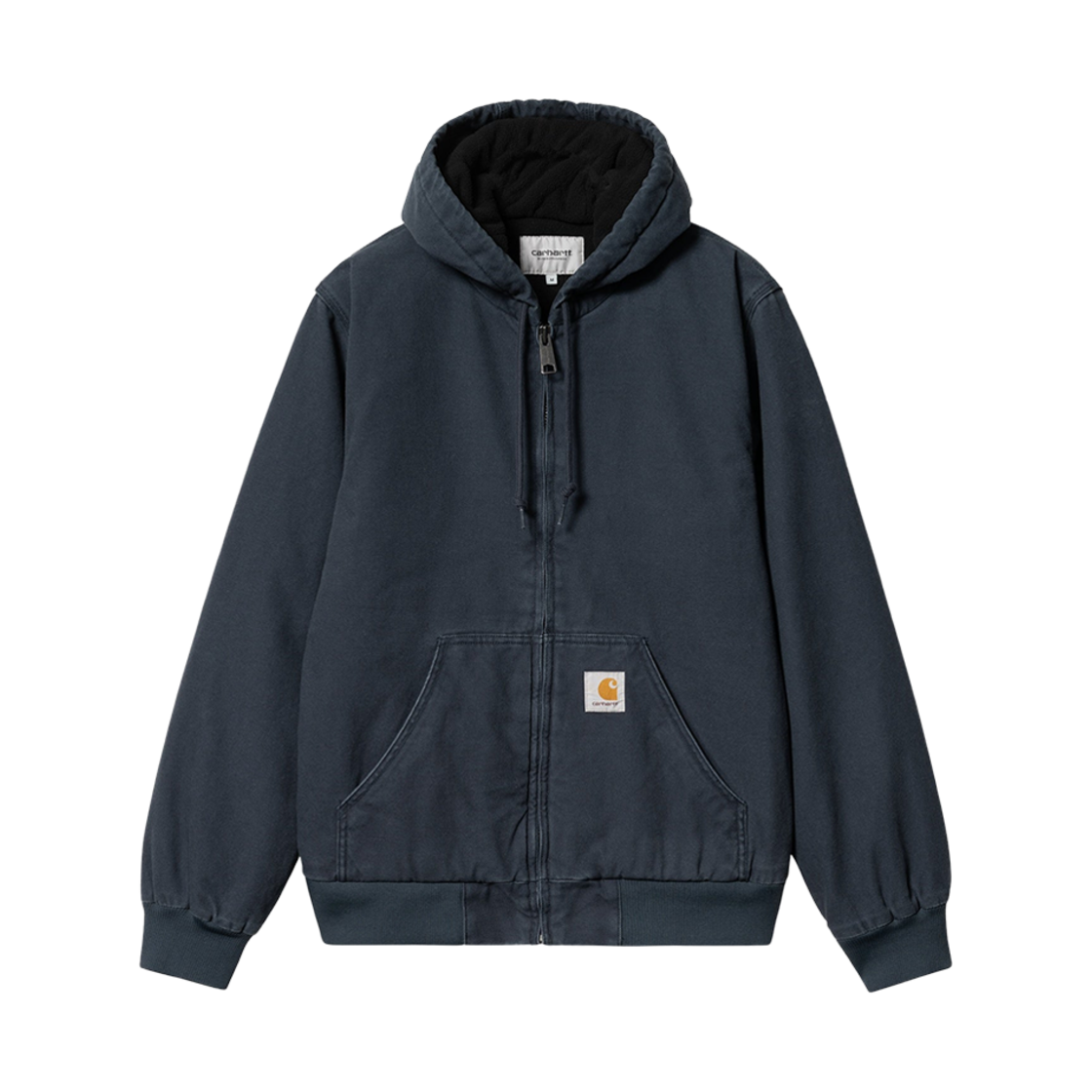 I023083-01-60 Carhartt WIP Active Jacket Blue Heavy Stone Wash - Winter
