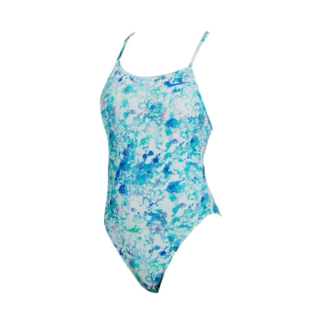 (W) 나이키 스윔 플로럴 블리스 레이스업 타이 백 코파((W) Nike Swim Floral Bliss Lace Up Tie Back Copa) - 1