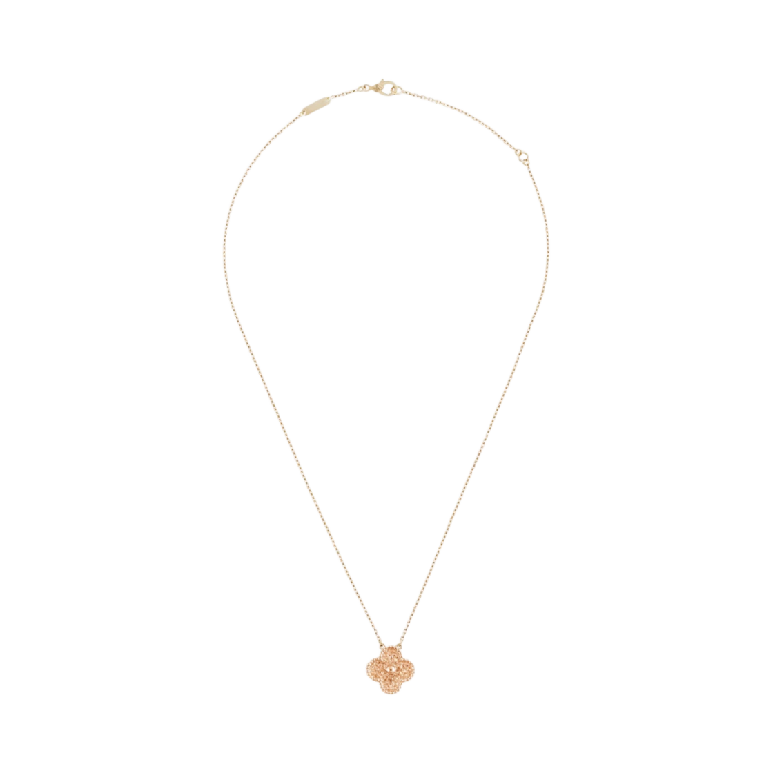(W) 반 클리프 & 아펠 빈티지 알함브라 펜던트 로즈 골드((W) Van Cleef & Arpels Vintage Alhambra Pendant Rose Gold)