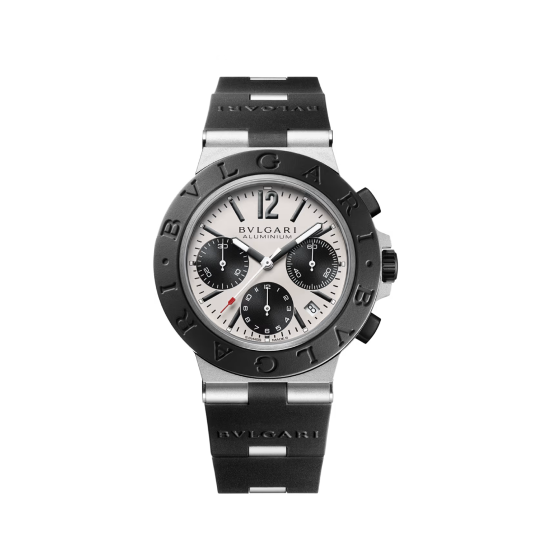 103722 Bulgari Aluminium 41mm Watch Black