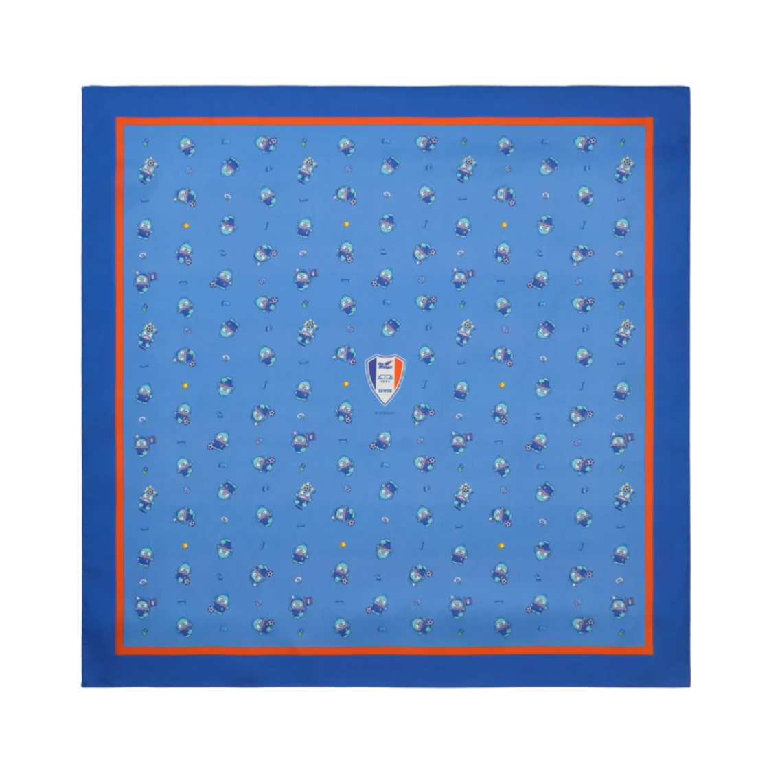 K 리그 x 산리오 캐릭터즈 2025 반다나 한교동 수원 삼성 블루윙즈 블루(K League x Sanrio Characters 2025 Bandana Hangyodon Suwon Samsung Bluewings Blue)